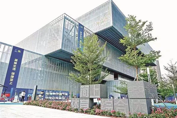 Blueway खेलकुद र सांस्कृतिक केन्द्र पौंडी पोखरी परियोजना: शेन्जेन Longhua जिल्ला Jianshang खेल परिसर