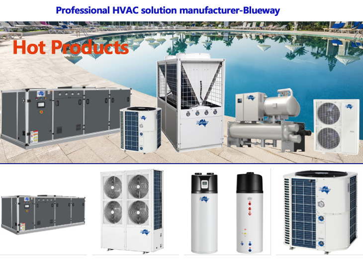 Rooftop AC Airflow Diagram Blueway Rooftop Air Conditioner - Unit Diagram and Airflow Direction
